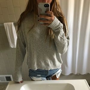 Brandy Melville black and white sweater